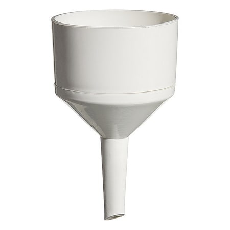 Nalgene Funnel, Polypropylene, White, PK8 4280-0550