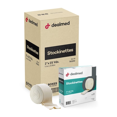 Dealmed Stockinettes, 25 yds. X 2, 6PK 783252