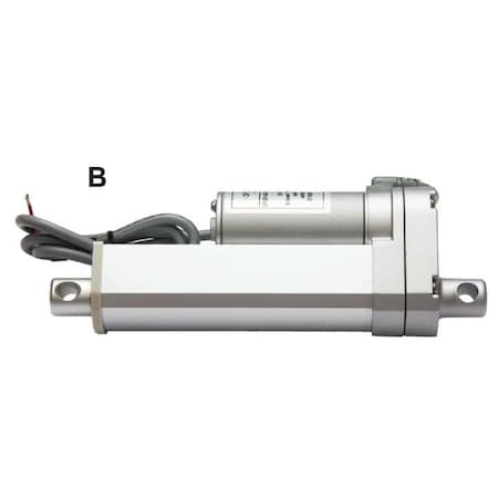 Glideforce 12V DC Linear Actuators: 3.93 in Stroke, 8.07 in Retract, 12 in Extended, Acme Drive MD122004