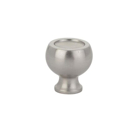 Patioplus Atomic 1.25 in. Cabinet Knob, Satin Nickel PA1629226