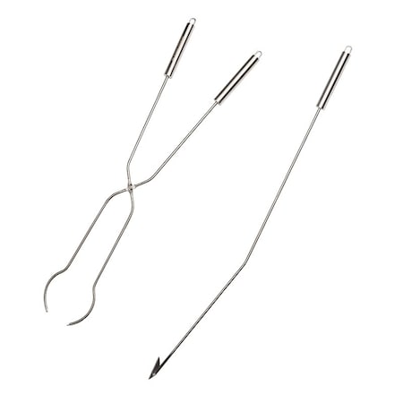 Solo Stove Fire Pit Tool Set, Portable, 304 Stainless Steel, Sliver FP-TOOLS