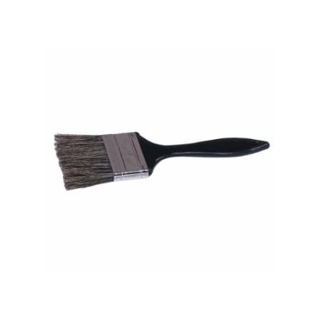 Weiler Chip & Oil Brushes, 3 in wide, 1 3/4 in trim, Grey China, Plastic handle, 12PK 804-40031