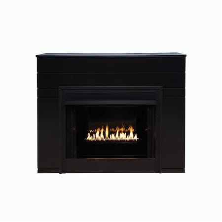 Empire Standard Corner Cabinet Mantel, Dark Oak EMBF11SDO