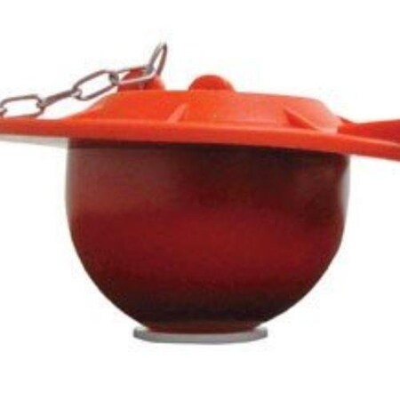 Oatey FLAPPER 3IN RED RUBBER FITS K833-3