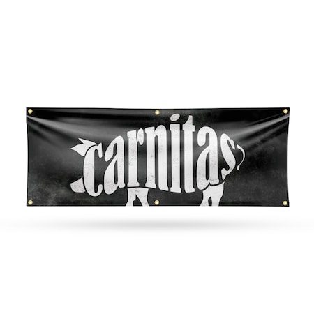 Signmission Carnitas, 24 Inch x 72 Inch, Vinyl Banner B-72-30505