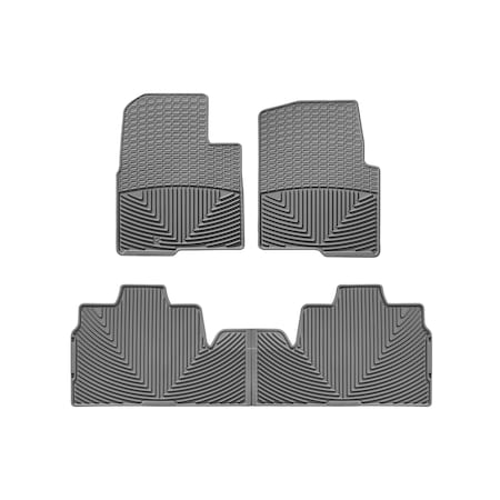 Weathertech Grey, Front and Rear All Weather Floor Mats WTFG137139