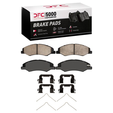 Dfc 5000 Advanced Disc Brake Pad Set,  1551-2089-01