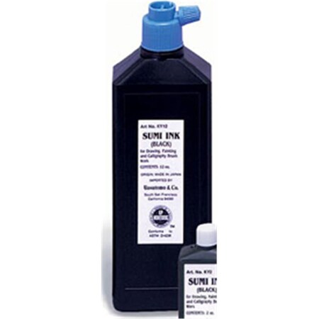 Yasutomo Bokuju Black Liquid Sumi Ink 2 Oz. KY2