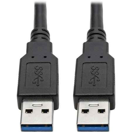Tripp Lite USB 3.0 SuperSpeed A/A Cable for U325 Keystone Mount Couplers 6FT U325-006