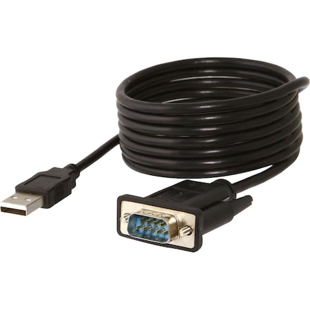 Strategic Sourcing USB 2.0 TO SERIAL 9-PIN DB-9 RS-232 ADAPTER CABLE 6FT CABLE FTDI CHIPSET CB-FTDI