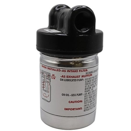 Gast Filter 8 Oz Metal 1/2Npt Sp Ab612 AB612