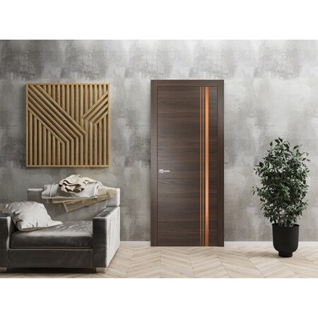 Sartodoors Modern Solid Interior Door with Handle Planum 1010 36x84 Solid Core Modern Interior PLANUM1010ID-CA-3684