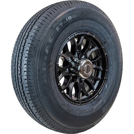 Hi-Run Radial ST Trailer Aluminum Wheel Assembl ASR1290