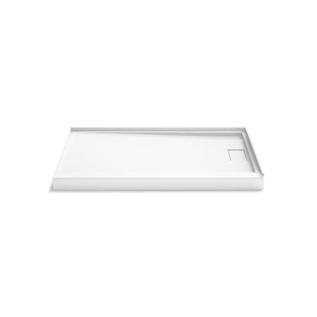 Kohler Stoneridge 60" x 36" corner shower base, right drain 44156-HW1