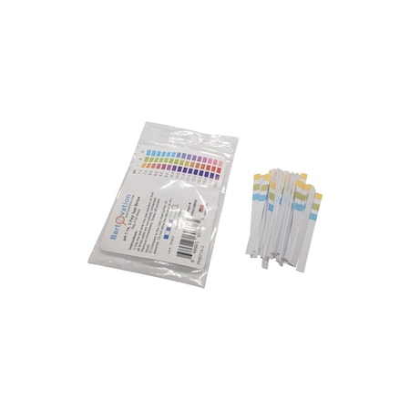 Bartovation pH 7-14 , 3-PAD PLASTIC STRIPS [Bag of 50 Strips] PPH19B50