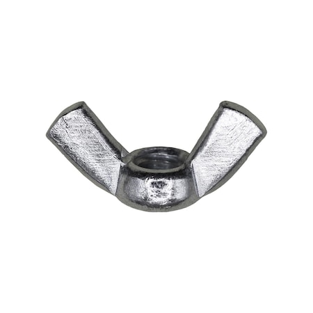 Auveco 1/4in-20 Cold Forged Wing Nuts Nickel, 100PK 3741