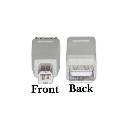 Cable Wholesale USB A to B Adapter, Type A Female to Type B Male 30U1-03300