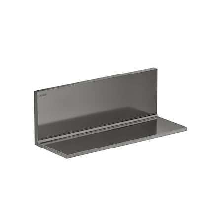 Axor Universal Rectangular Shelf, 12" in Polished Black Chrome 42644330