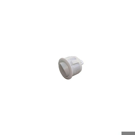 Switch Components Round Rocker, 2P SPST OFF-ON, White RA1-1A-DC-2-H
