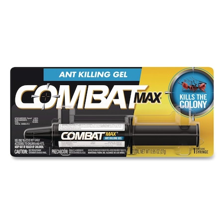 Combat Source Kill MAX Ant Killing Gel, 27g Tube, PK12, 12PK 05457
