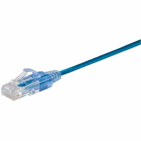 Monoprice Voice and Data Patch Cord, Blue, 10 ft L 44507
