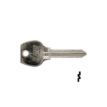 Ilco Unican Mazda Key Blanks MZ8