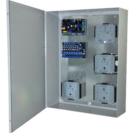 Altronix Cam Lock Electrical Enclosures, 27-1/4 in H, 6-1/2 in D, 21-3/2 in W, Steel Trove2V2