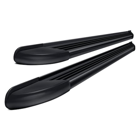 Romik USA 21729419 RB2-T Running Boards for 2022 Tundra Double Cab, Black R96-21729419