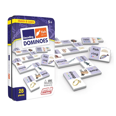Junior Learning Decoding Match & Learn Dominoes JL670