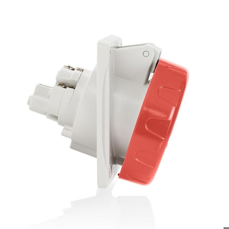 Leviton Pin & Sleeve Receptacle, 16 A, 380/415V AC, 2 Pole, Red W216-R9