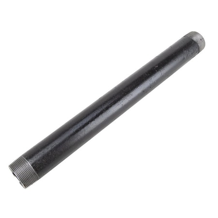 B & K Southland Pipe Nipple, 1-1/2 in, MIP, Steel, SCH 40 Schedule, 18 in L 587-180HC