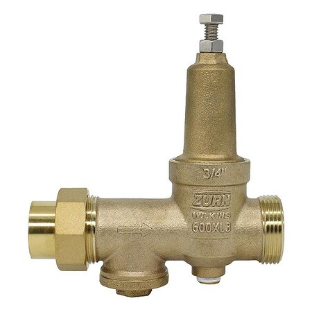 Wilkins Pressure Reducing Valve, 3/4" Inlet, NPT 34-600XL3HR
