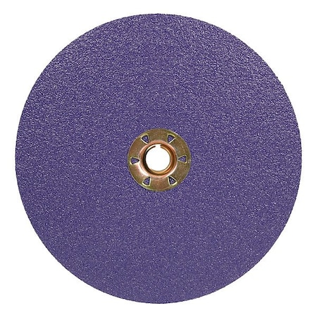 3M Cubitron Fiber Disc, Ceramic, 7 in Dia., PK25 7100349580