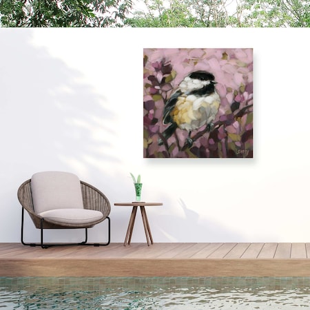 Trademark Fine Art Outdoor Canvas Art Andrea Lavery Impossible Dreamer Wall Art for Patios, or Gardens GRL00090-OC1414WR