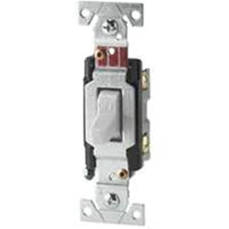Eaton Wiring Devices Toggle Light Switch 20A - White 4376422