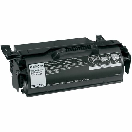 Lexmark High-Yield Toner, 21,000 Page-Yield, Black T650H31G
