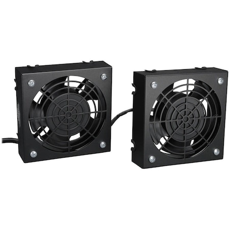 Tripp Lite WALL-MOUNT ROOF FAN KIT, 120V 2 HIGH-PERFORMANCE FANS; 5-15P PLUG SRFANWM