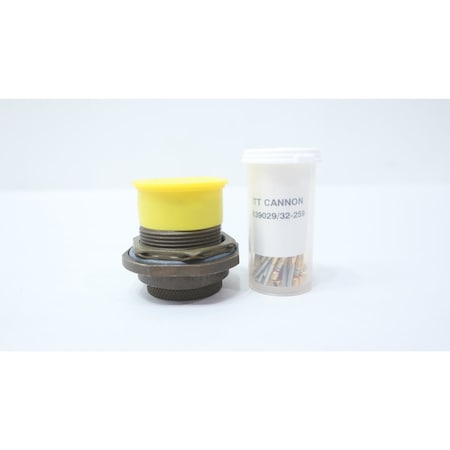 Itt Cannon CIRCULAR MIL-SPEC JAM NUT CONNECTOR MS3124E20-41S