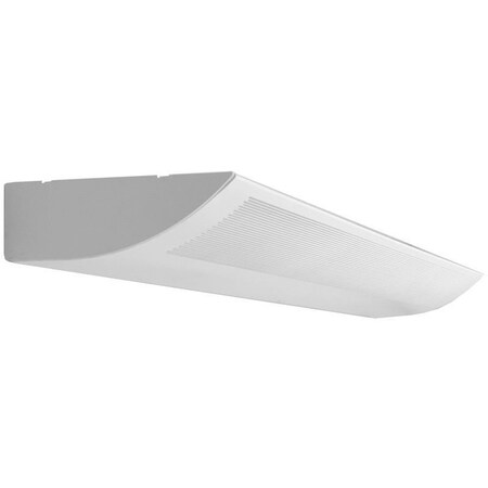 Westgate 4FT DECORATIVE PERFORATED WALL LIGHT 50W DIRECT INDIRECT 3CCT, 3000K/4000K/5000K, White WCPL-UD-4FT-50W-MCT-D