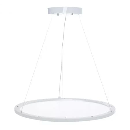 Westgate 22in. LED Suspended Up/Down Clear Round Panel Light, 40W SRPL-40W-MCT-D