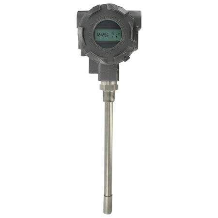 Dwyer Instruments Hum/Temp Xtmr, 4.28", 13.72", 4 to 20 mA HHT-IT-LCD