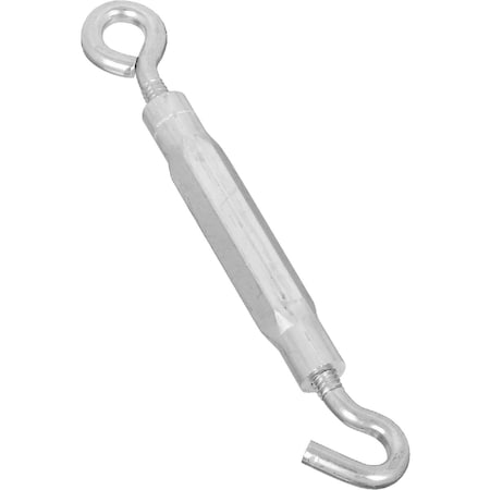 National Hardware 7/32''x6-1/2'' Zinc Hook & Eye Turnbuckle N221-853