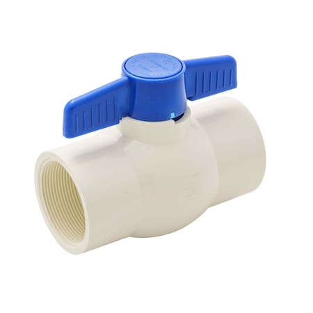 Proline Series Schedule Ball Valve, Pvc, 40, Ips 2" PK2 107-138