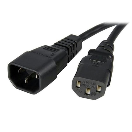 Dynamicfunction Startech 3 Ft Power Cord Extension C14 To C13 DY131647