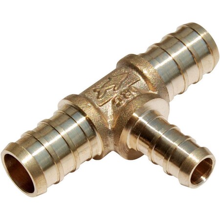 Reliance Worldwide UC363LFA 0.5 x 0.5 x 0.37 in. Low Lead Brass Tee Pex 4371092