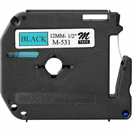 Brother Label/Ribbon Cartridge, Blue, 1/2 in W M531
