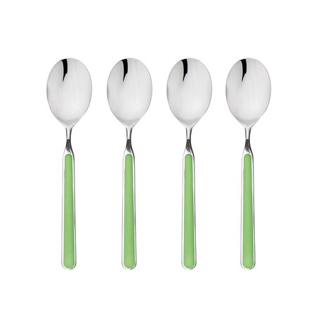 Mepra Fantasia Coffee Spoon Set - 4 Pcs. - Apple Green 10A744407