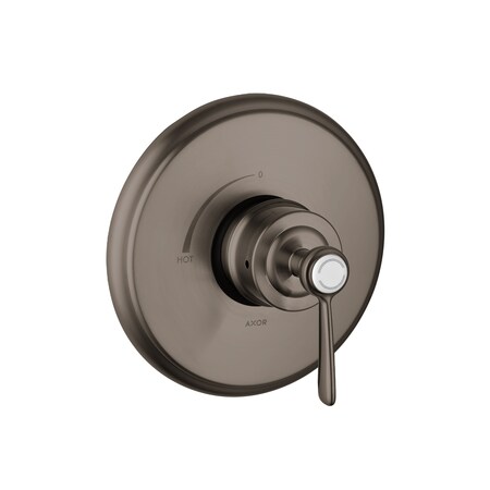 Axor Montreux Pressure Balance Trim in Brushed Black Chrome 16508341
