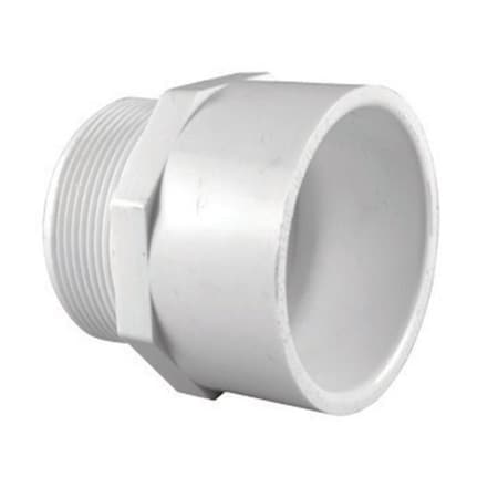 Charlotte Pipe And Foundry PVC021090600 Schedule 40 0.5Sl0.5Mpt Adapter, 150PK 1538487