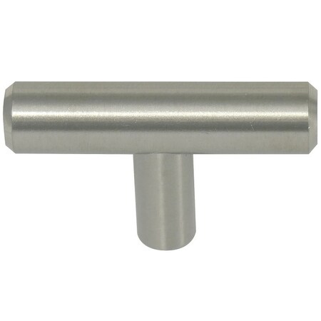 Laurey Cabinet Knob, 1.3 in Projection, Steel, Nickel, 10PK 59918
